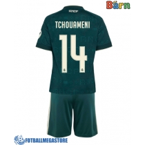 Fotballdrakt Barn Real Madrid Aurelien Tchouameni #14 Bortedraktsett 2026-27 Kortermet (+ Korte bukser)